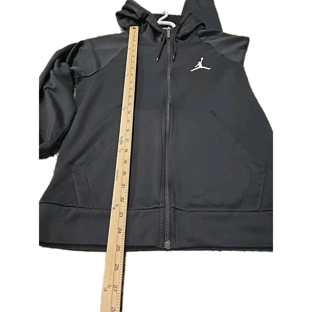 Jordan Jumpman Small Black Full Zip Hoodie Jacket Athleisure
